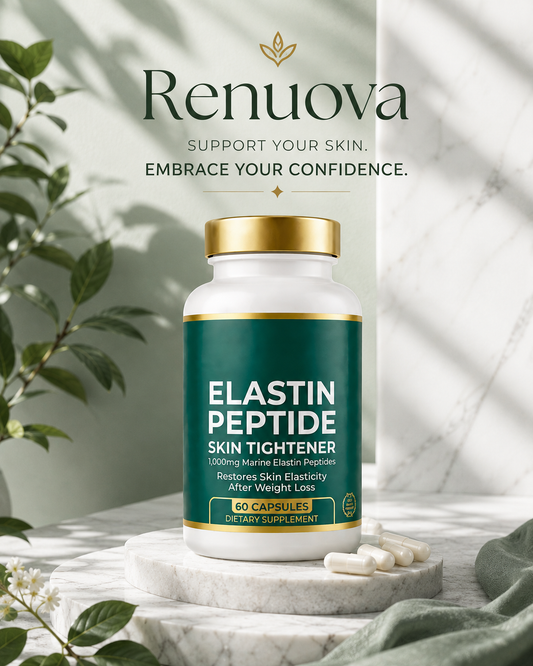 Renuova Marine Elastin Peptide Capsules — Skin Tightening Supplement, 60ct